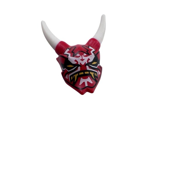 J-1 Lego Mask of Vengeance Ninjago Oni 35636pb03 70639 70643 Fast Shipping - Picture 5 of 5